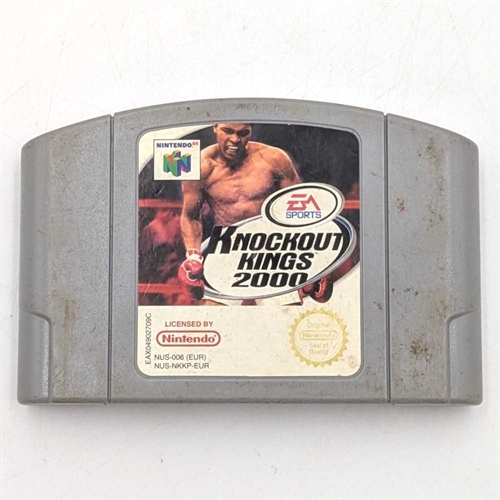 Knockout Kings 2000 - Cartridge - Nintendo 64 Spil - (EUR) (B Grade) (Genbrug)